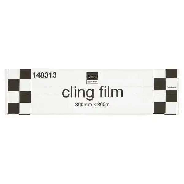 Chefs Essentials Cling Film 300mm x 300m  Adomoo