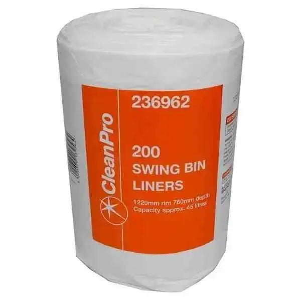 Clean Pro 200 Swing Bin Liners  Adomoo