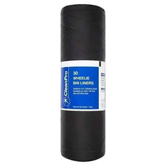 Clean Pro 30 Wheelie Bin Liners (Case of 8)  Adomoo