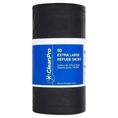 Clean Pro 50 Extra Large Refuse Sacks  Adomoo