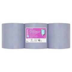 CleanPro Heavy Duty Standard Blue 2 Ply 6 Centrefeed Rolls  Adomoo