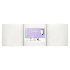 CleanPro Standard White 2 Ply 6 Centrefeed Rolls  Adomoo