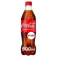 Coca-Cola Original Taste 24 x 500ml - Honesty Sales U.K