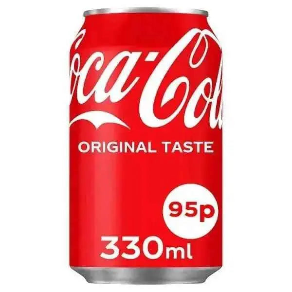 Coca-Cola Original Taste 330ml (Case of 24)  Adomoo