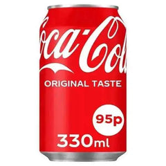 Coca-Cola Original Taste 330ml (Case of 24)  Adomoo