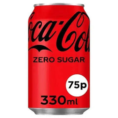 Coca-Cola Zero Sugar 330ml (Case of 24)  Adomoo