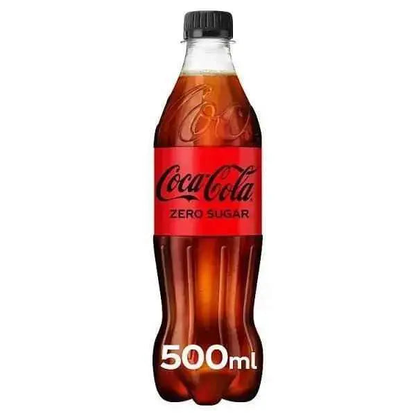 Coca-Cola Zero Sugar 500ml (Case of 12)  Adomoo