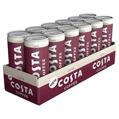 Costa Coffee Latte 12 x 250ml Cans  Adomoo