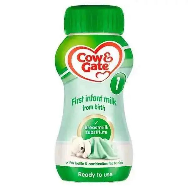 Cow & Gate 1 First Infant Milk from Birth 200ml (Pack Of 12)  Adomoo
