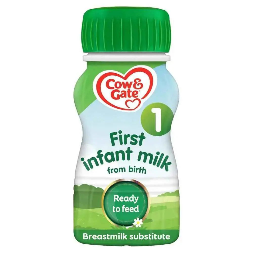 Cow & Gate 1 First Infant Milk from Birth 200ml (Pack Of 12)  Adomoo