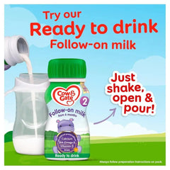 Cow & Gate 2 Follow-On Milk from 6 Months 200ml (Case of 12)  Adomoo