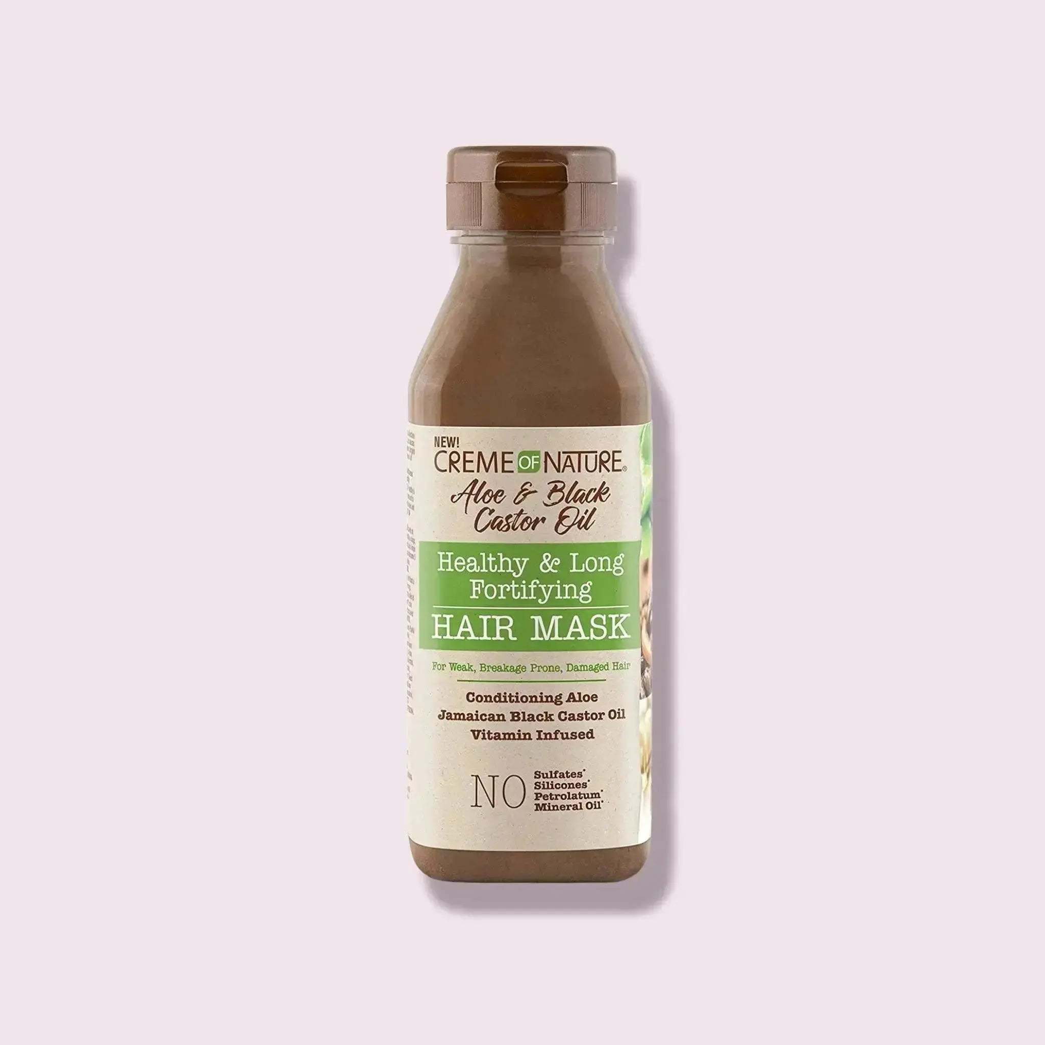 Creme of Nature Aloe & Black Castor Oil 12 oz, Brown  Adomoo