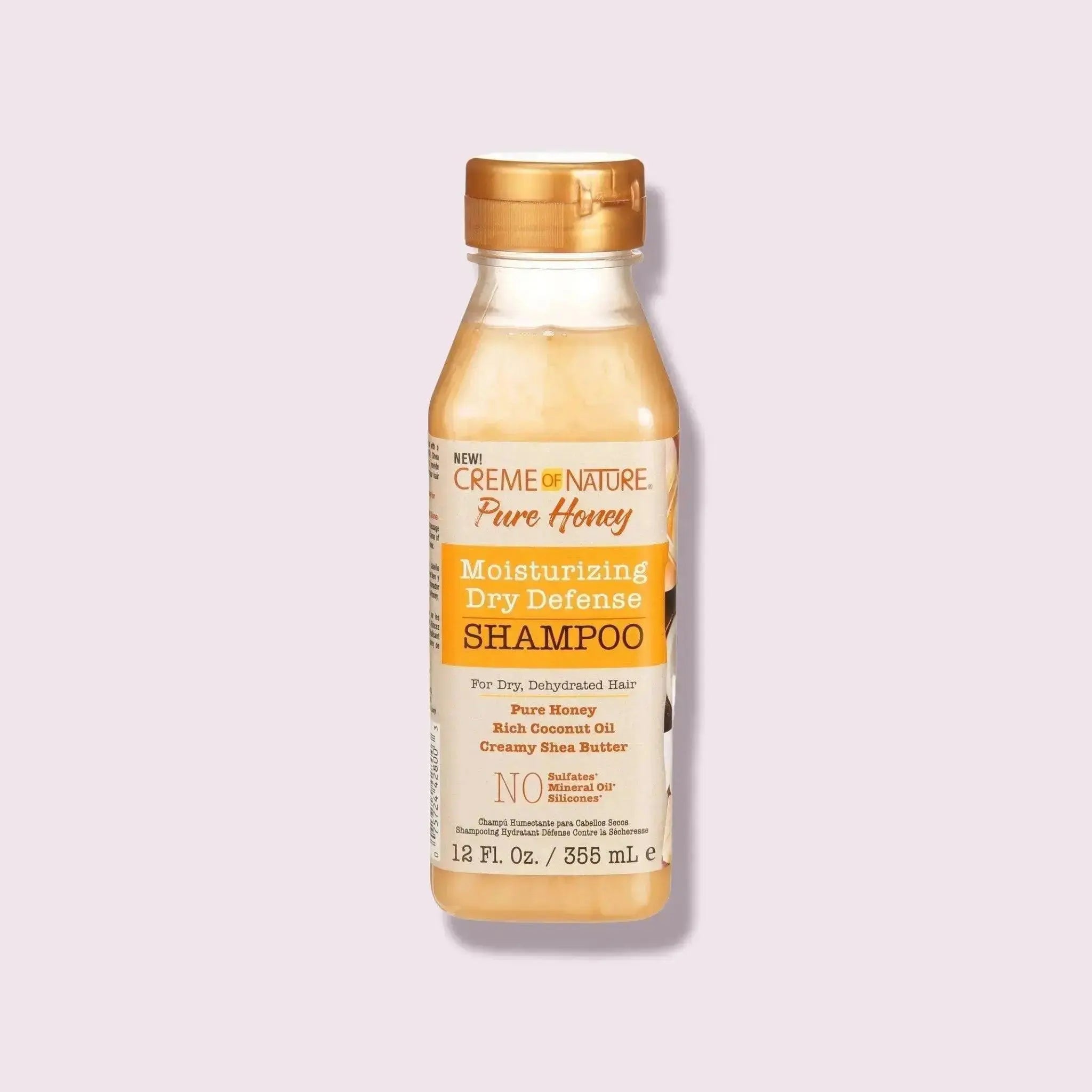 Creme of nature Pure Honey Moisturizing Dry Defense Shampoo 12oz  Adomoo