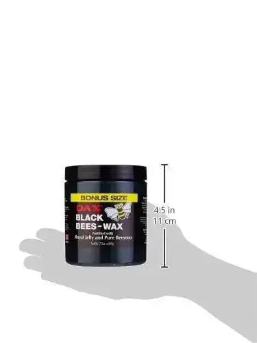 Dax Black Bees - Wax Fortified With Royal Jelly And Pure Beeswax 397g  Adomoo