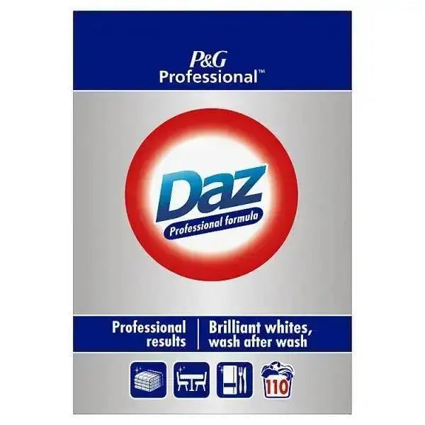 Daz Professional Powder Detergent Regular 7kg 110 Washes  Adomoo