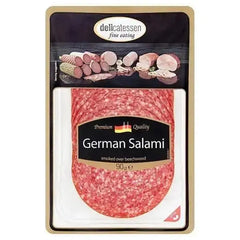 Delicatessen Fine Eating German Salami 10 Slices 90g  Adomoo