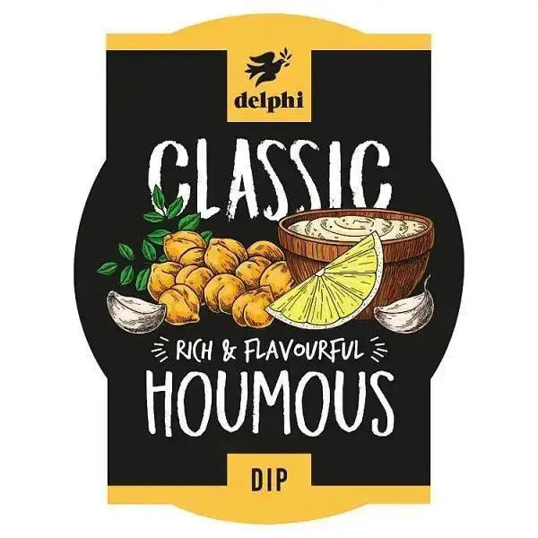Delphi Classic Houmous Dip 170g Gluten-free  Adomoo