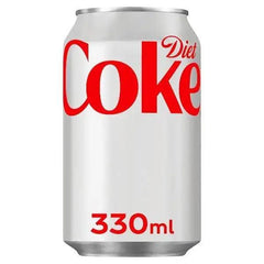 Diet Coke 24 x 330ml  Adomoo
