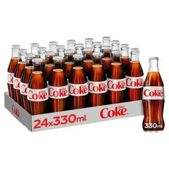 Diet Coke 24 x 330ml  Adomoo