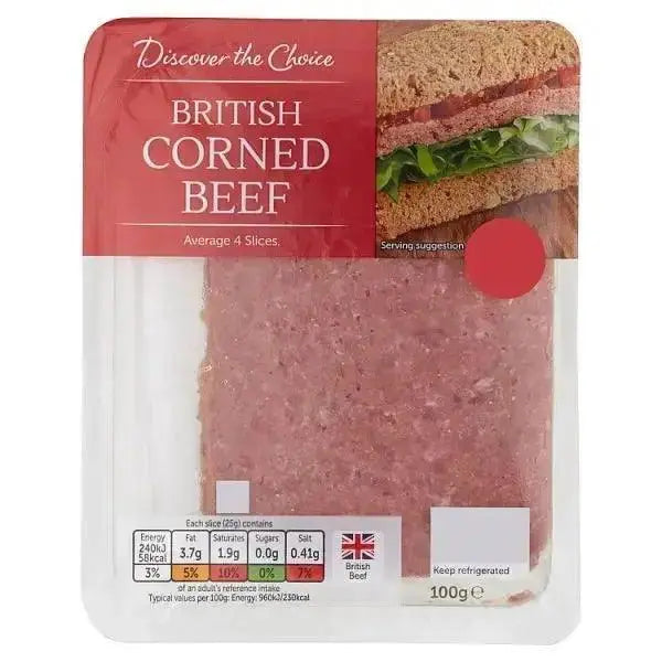 Discover the Choice British Corned Beef 100g  Adomoo