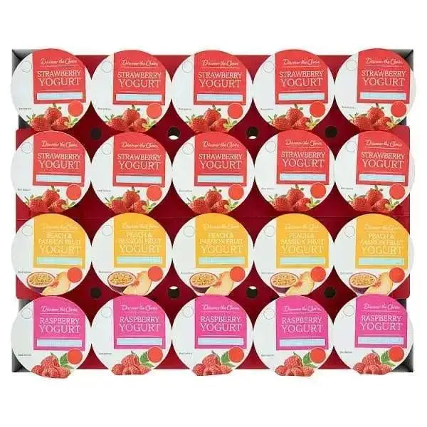 Discover the Choice Fat Free Yogurt Mixed Case 20 x 150g (Case of 20)  Adomoo