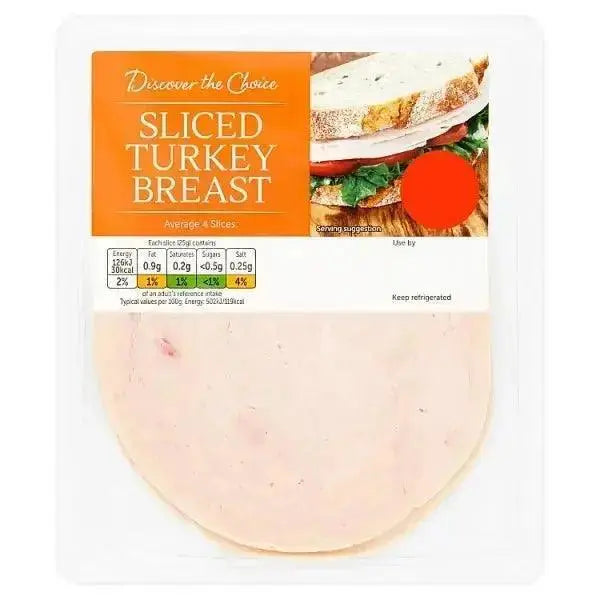 Discover the Choice Sliced Turkey Breast 100g  Adomoo