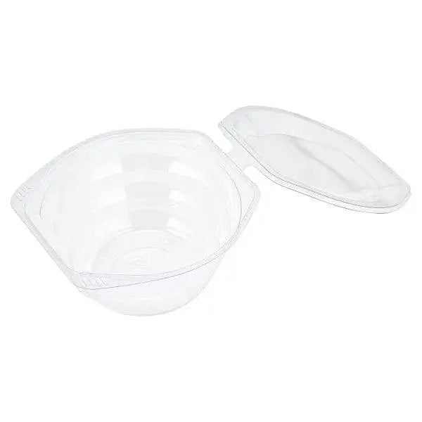 Disposable Oval Hinged Salad Bowl (20 per pack)  Adomoo