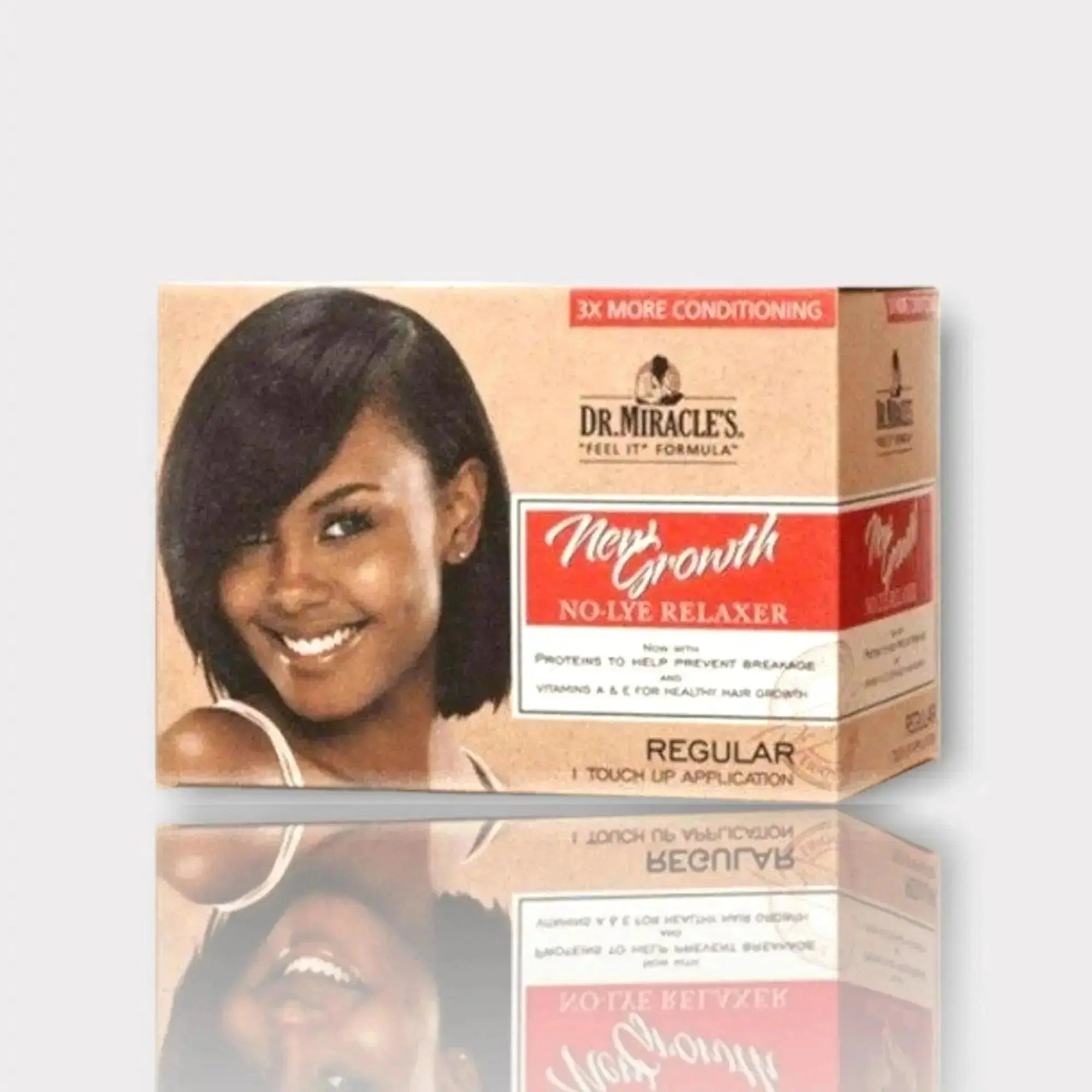 Dr Miracle's Feel It Formula New Growth No Lye Hair Relaxer  Adomoo
