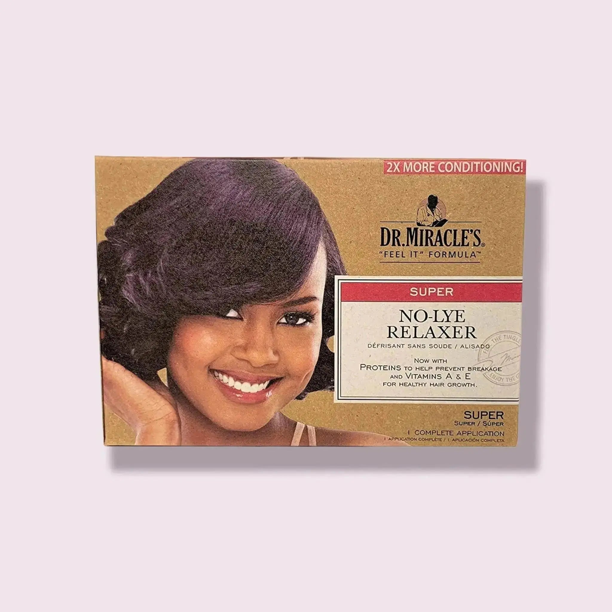 Dr. Miracle's "Feel It" Formula No-Lye Relaxer  Adomoo