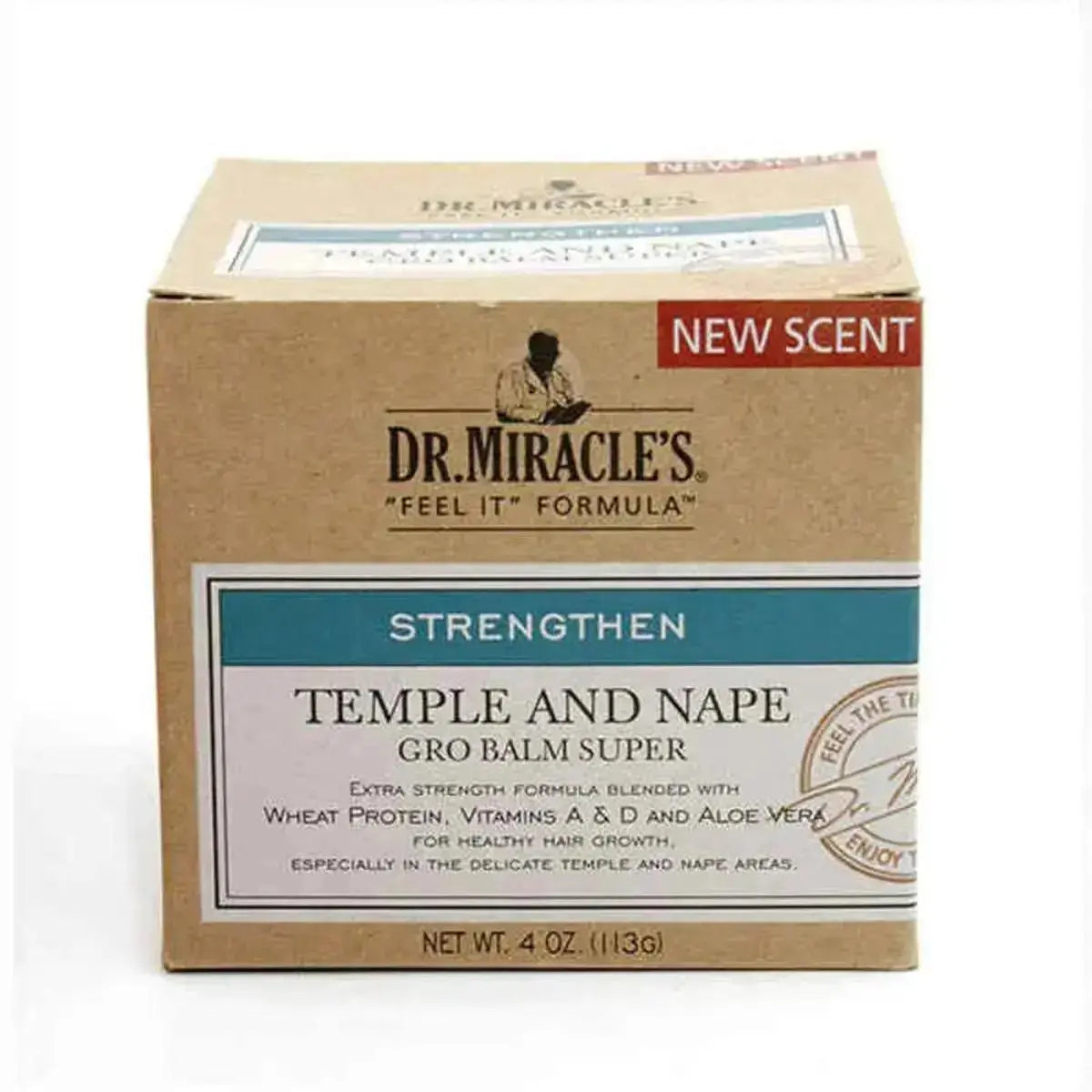 Dr. Miracle Temple And Nape Gro Balm Super (113g)  Adomoo