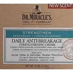 Dr. Miracles Daily Anti-Breakage Strengthen Creme 113 g-4oz  Adomoo