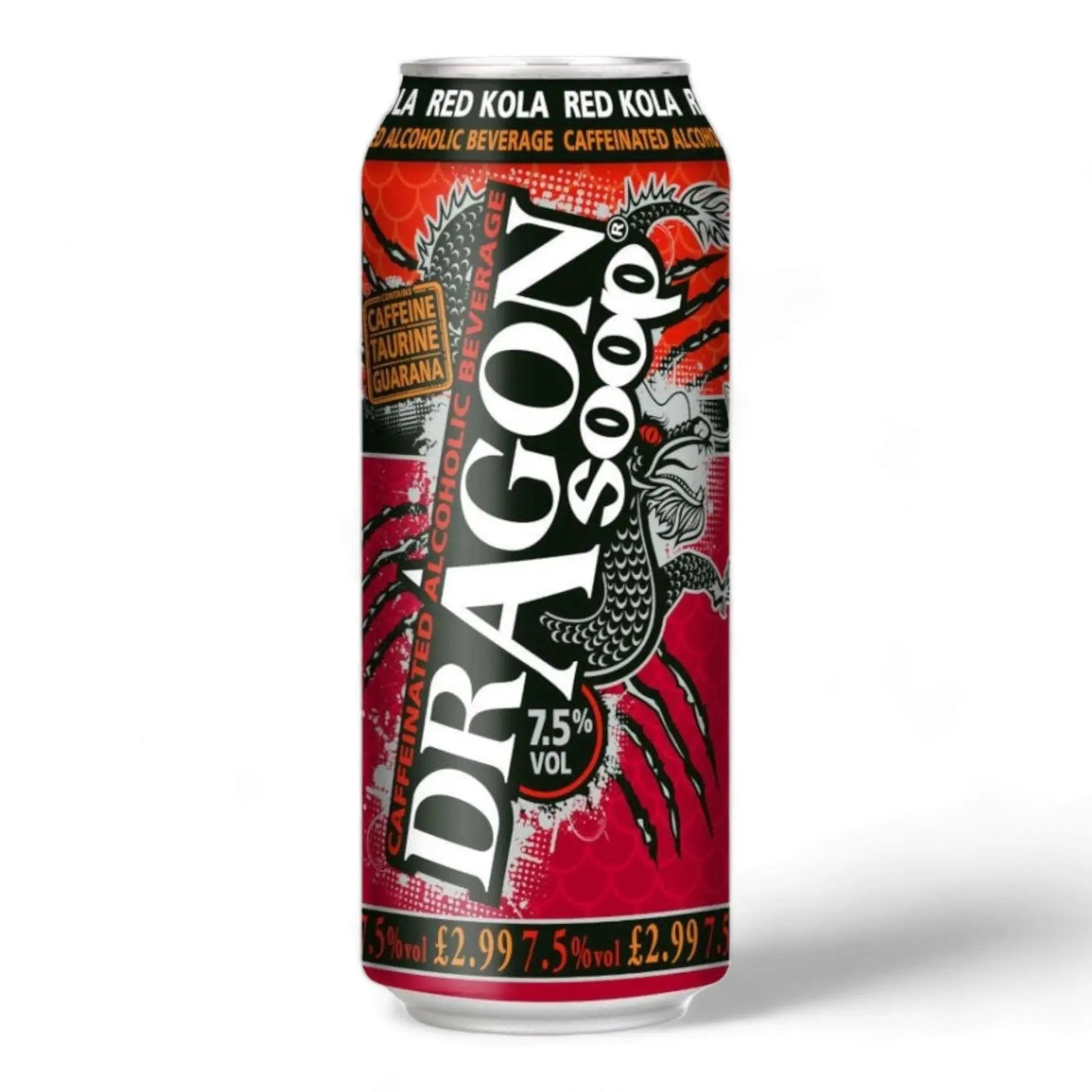 Dragon Soop Caffeinated Alcoholic Beverage - 500ml (Case of 8) - Honesty Sales U.K