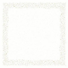 Duni Golden Stardust White Slipcover 84x84cm - Honesty Sales U.K