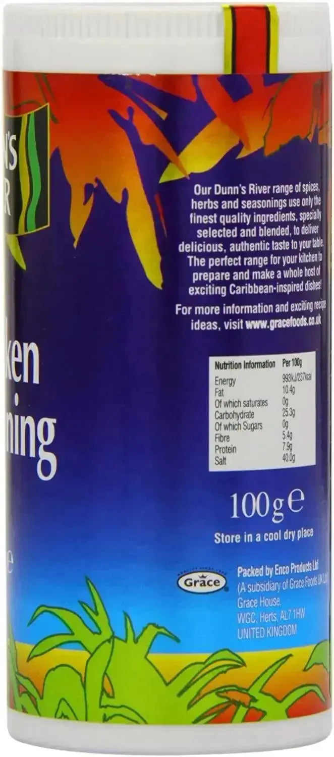 Dunns’ River Chicken Seasoning 100g (12 Pcs in a Case)  Adomoo