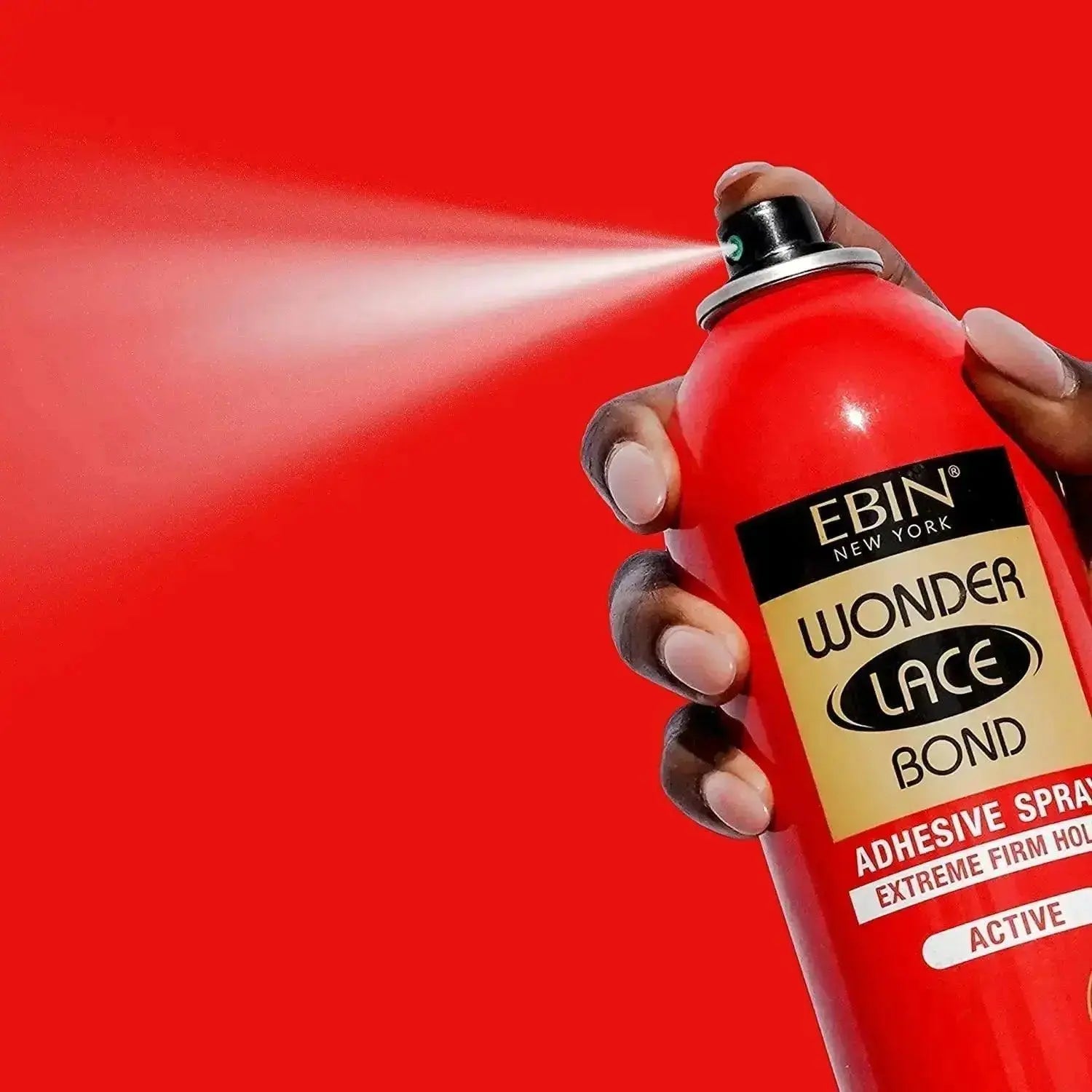 EBIN Wonder Lace Bond Adhesive Spray Active – Extreme Firm Hold 2.7oz/ 80ml  Adomoo