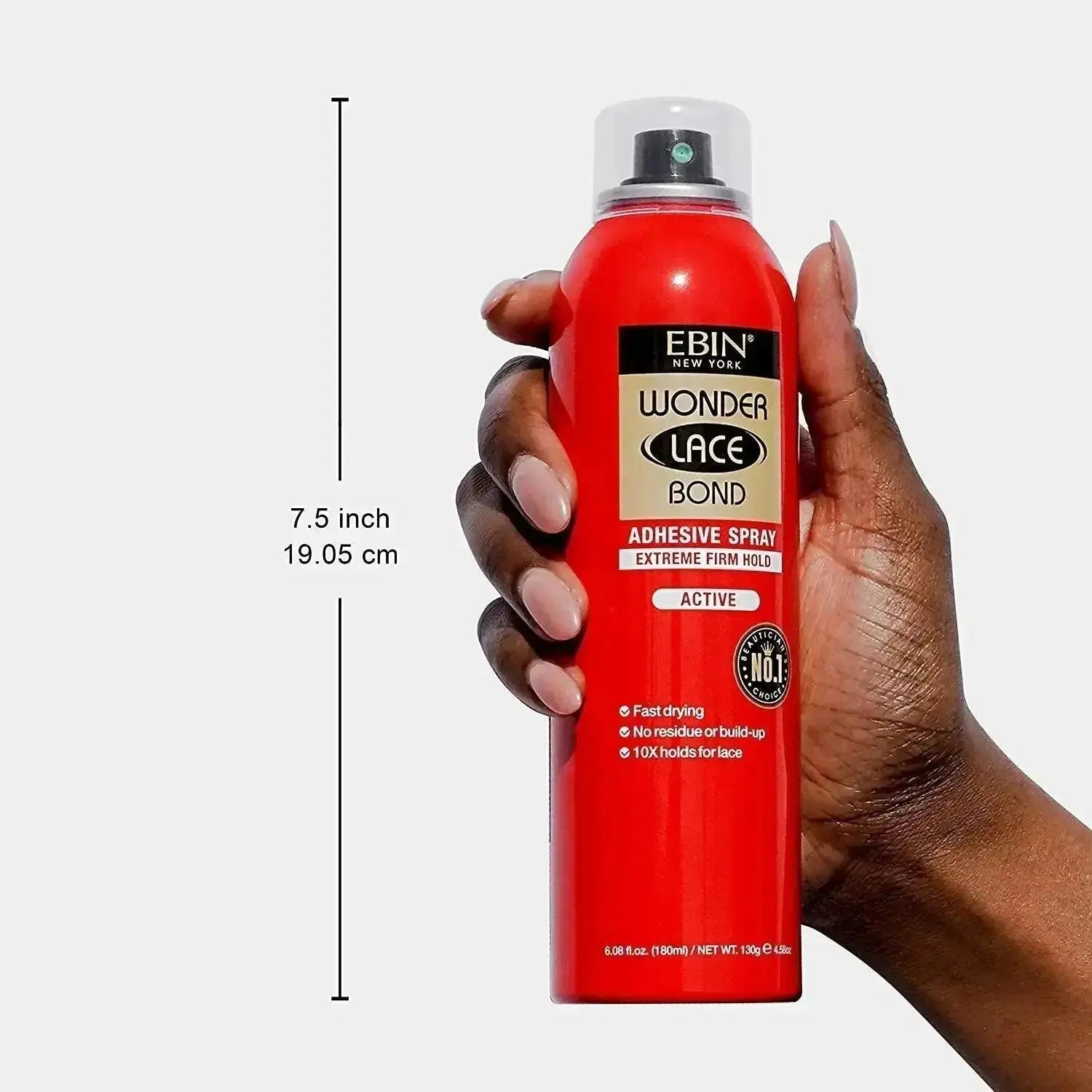EBIN Wonder Lace Bond Spray Extreme Firm Hold 6.34oz  Adomoo
