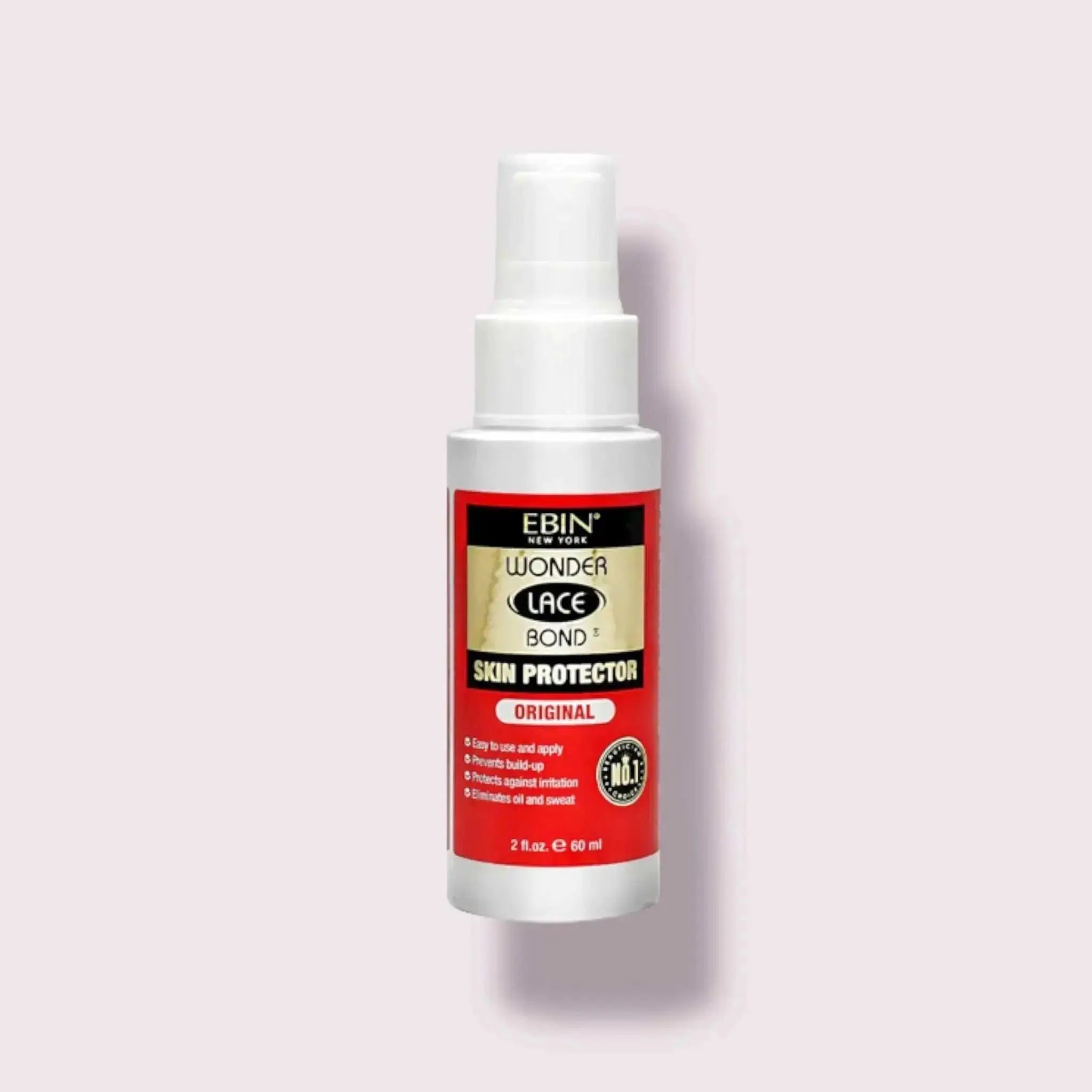 Ebin Wonder Lace Clear Bond Skin Protector – Original (2 Fl.oz./60ml)  Adomoo