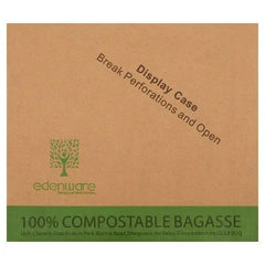 Edenware 400 Bagasse Medium Meal Box (Case of 8) - Honesty Sales U.K