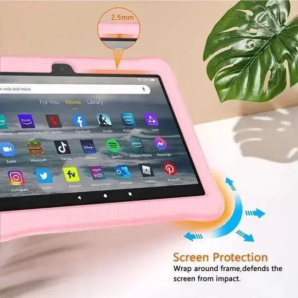 Epicgadget Pink Case for 7" Kindle Fire HD Tablet, with screen protector & stylus, New  Adomoo