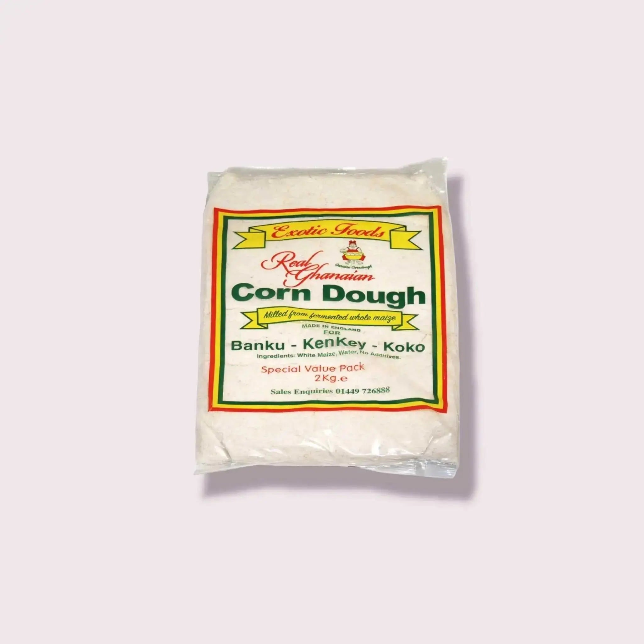 Exotic Corn Dough 2KG Made From 100% Fermented Whole Maize  Adomoo