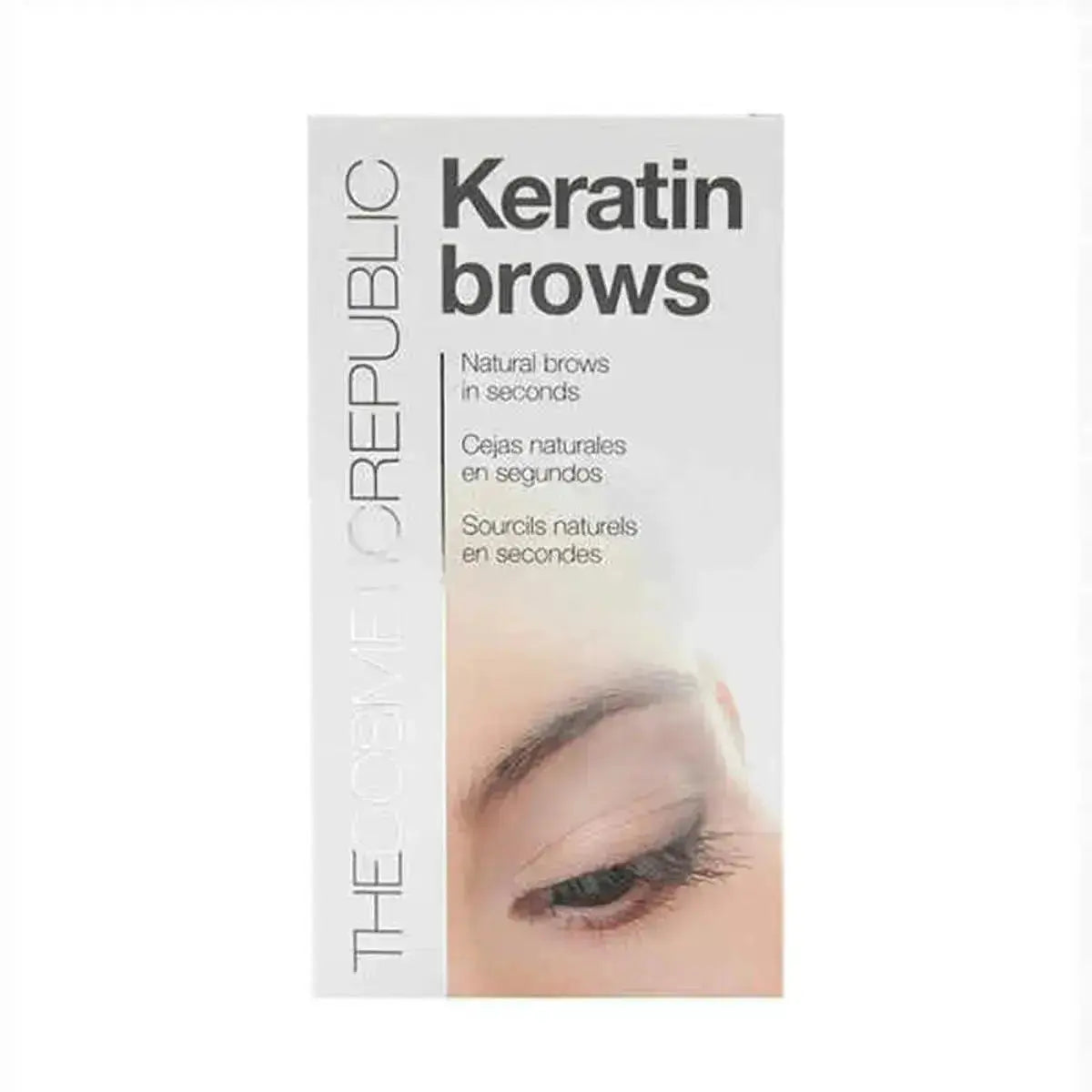 Eyebrow Treatment The Cosmetic Republic Keratin Kit Black  Adomoo