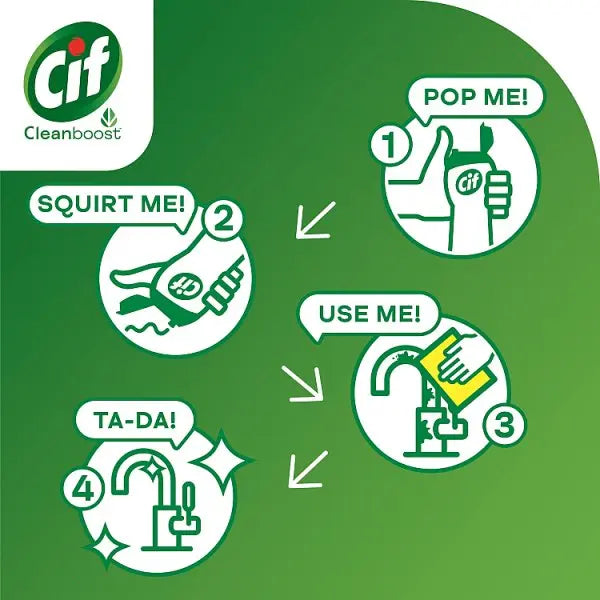 Cif Cream Cleaner Lemon 500 ml (Case of 8)  Adomoo