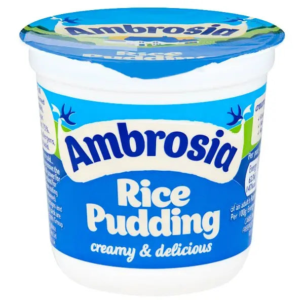 Ambrosia Ready To Eat Rice Pudding Pot 150g (Case of 6)  Adomoo