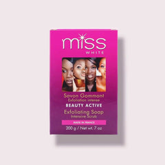 Fair & White Miss White Beauty Active Exfoliating Soap 200gr - 7Oz  Adomoo