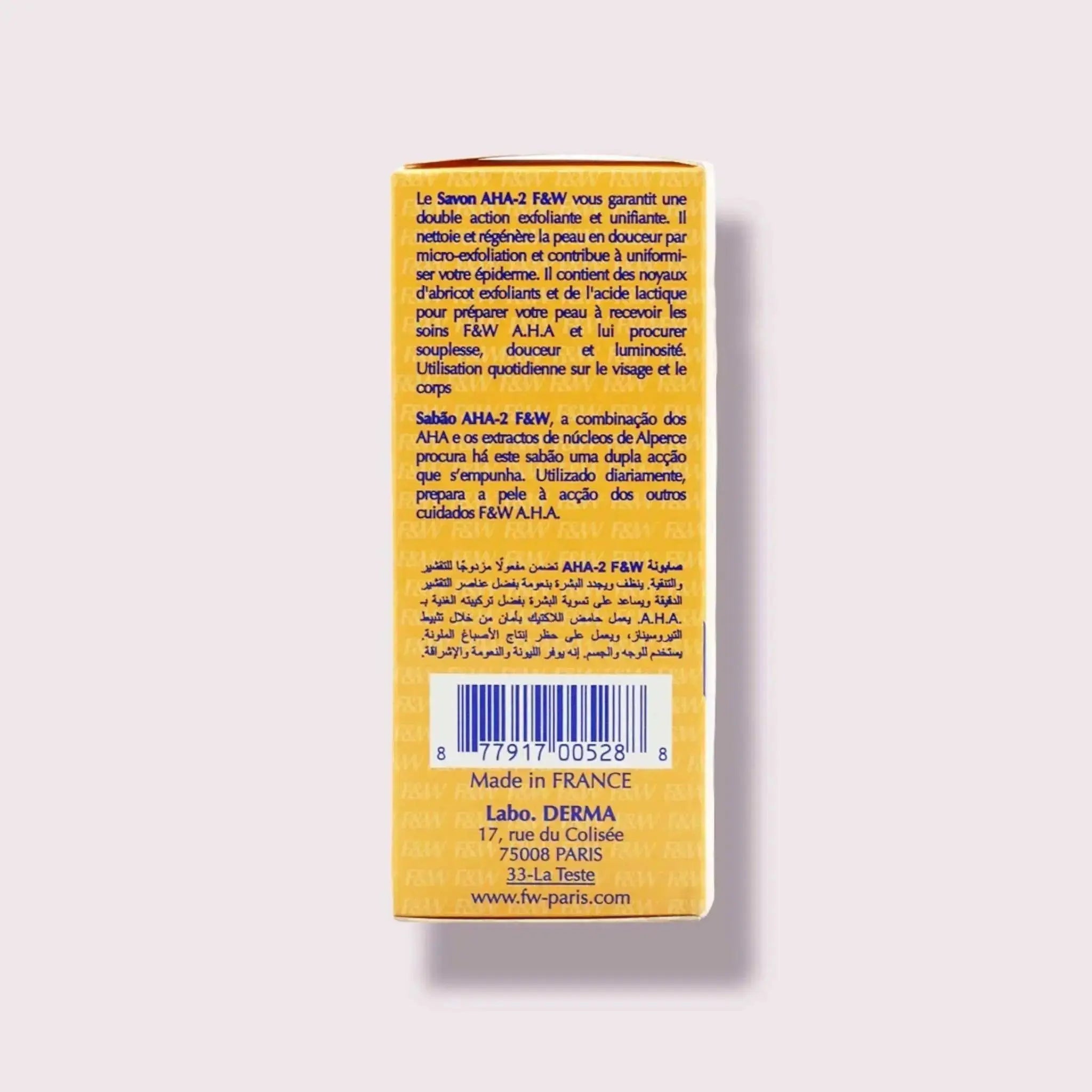 Fair & White Savon Aha-2 Exfoliating and Lightening Soap 200g  Adomoo