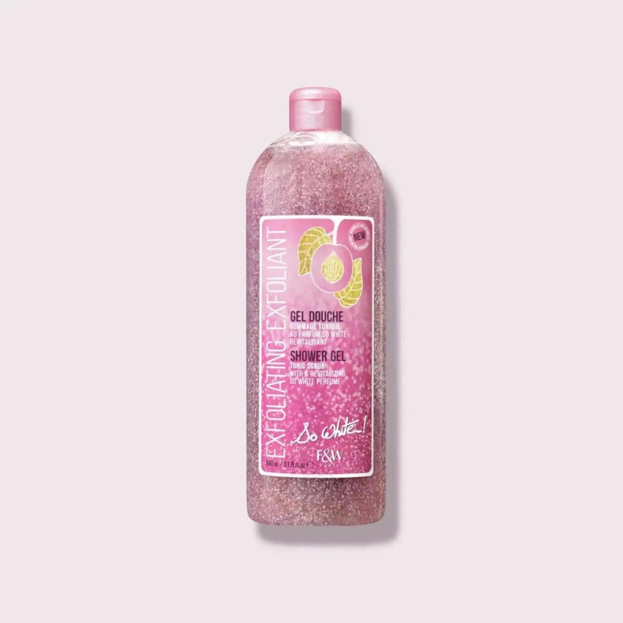 Fair and White so White Exfoliating Exfoliant Shower GEL Tonic Scrub 940 Ml  Adomoo