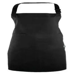 Faitrade Bib Apron Black An adjustable pocket  Adomoo