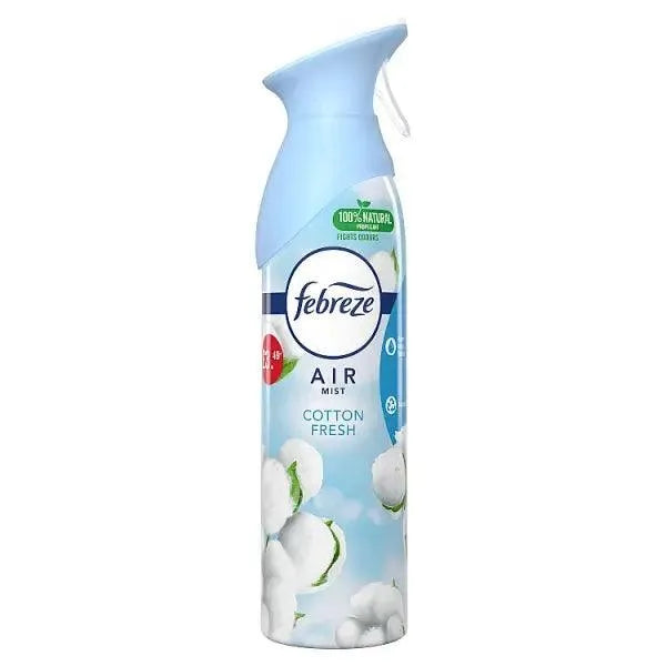 Febreze Air Freshener Spray Cotton Fresh 300ML (Case of 6) - Honesty Sales U.K