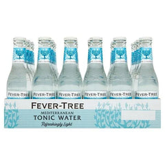 Fever-Tree Refreshingly Light Mediterranean Tonic Water 24 x 200ml - Honesty Sales U.K