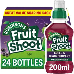 Fruit Shoot Apple & Blackcurrant Kids Juice Drink 24 x 200ml  Adomoo